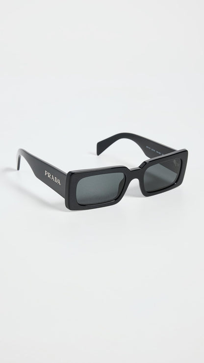 Prada Women's Rectangular Acetate Sunglasses