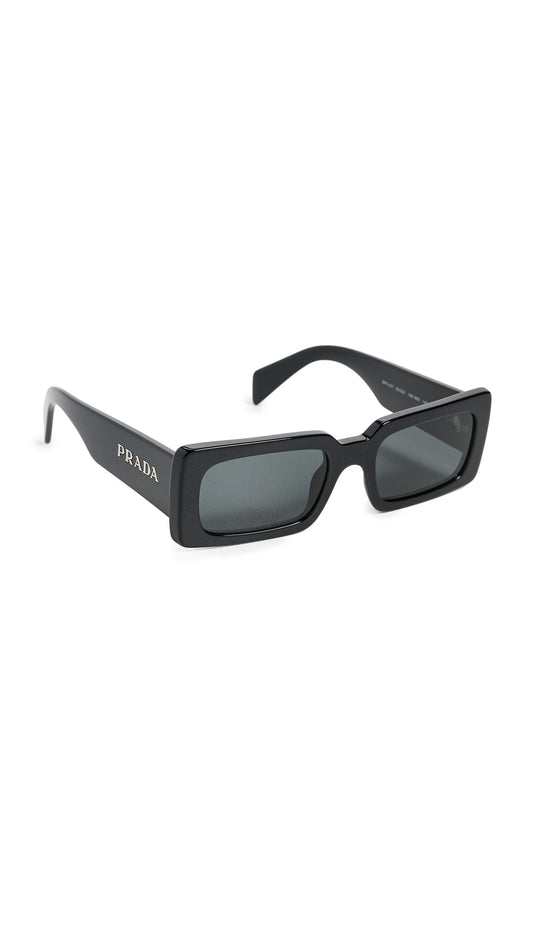 Prada Women's Rectangular Acetate Sunglasses