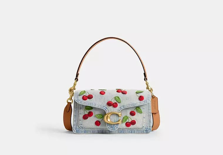 Coach Shoulder Bag Cherry