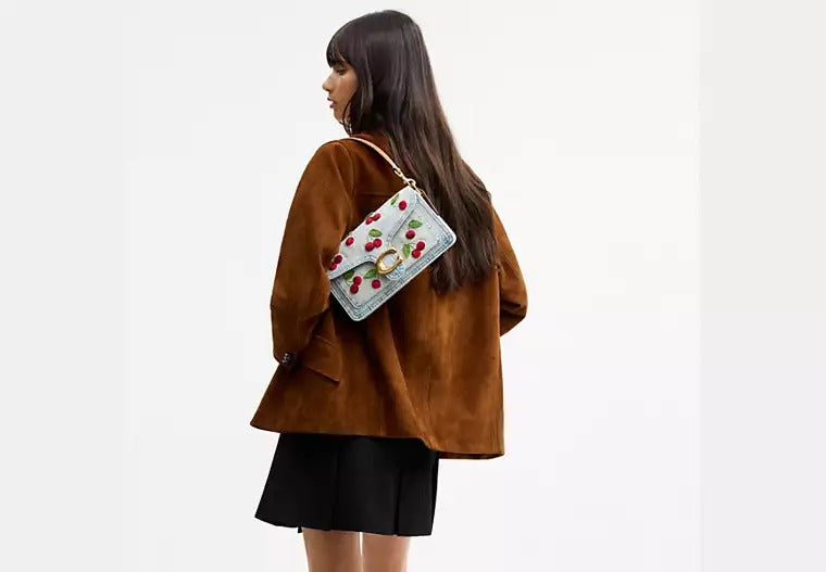Coach Shoulder Bag Cherry